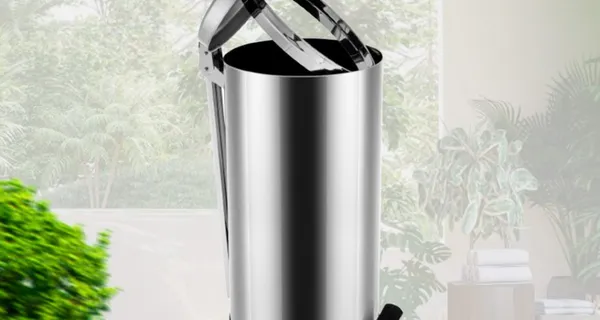 Lixeira com Pedal Aço Inox Ecobin